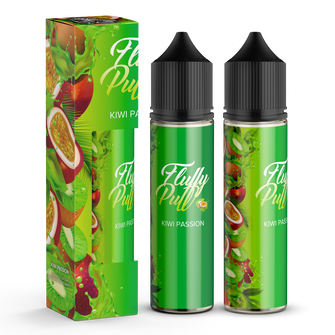 Набір органічної рідини Fluffy Puff Kiwi Passion (Ківі Маракуя) 60 мл 1 мг