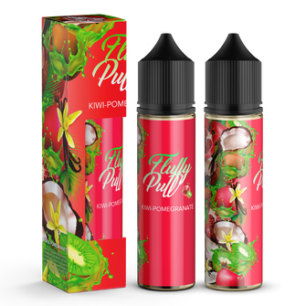 Набір органічної рідини Fluffy Puff Kiwi Pomegranate (Ківі Гранат) 60 мл 3 мг