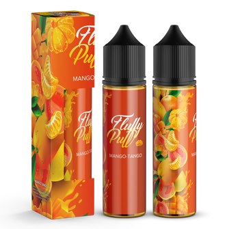 Набір органічної рідини Fluffy Puff без нікотину Mango Tango (Манго Гуава Мандарин) 60 мл 0 мг