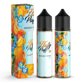 Набір органічної рідини Fluffy Puff Mango Tango Ice (Манго Гуава Мандарин Лід) 60 мл 3 мг