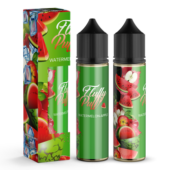 Набір органічної рідини Fluffy Puff Watermelon Apple (Кавун Яблуко) 60 мл 1 мг