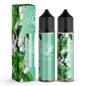 Набір органічної рідини Fluffy Puff White Mints (Тік-Так) 60 мл 3 мг