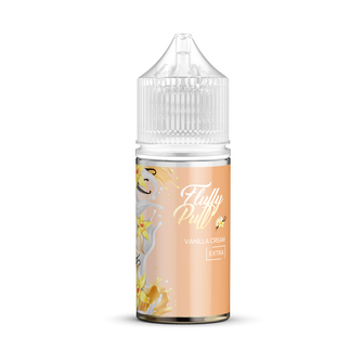 Набір Fluffy Puff без нікотину Vanilla Cream (Ванільний крем) 30 мл 0 мг