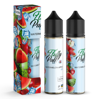 Набор Fluffy Puff Watermelon Apple Ice (Арбуз Яблоко Лед) 60 мл 25 мг