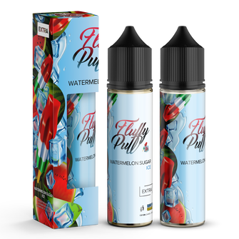 Набір Fluffy Puff Watermelon Sugar Ice (Солодкий кавун Лід) 60 мл 25 мг
