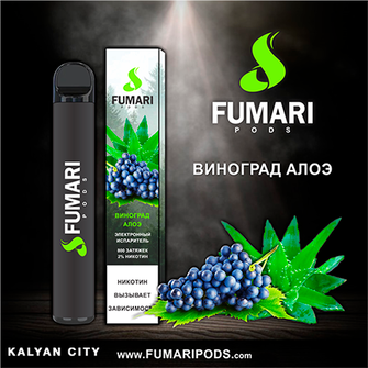 FUMARI PODS Aloe Grape (Виноград Алоэ) 800 puff