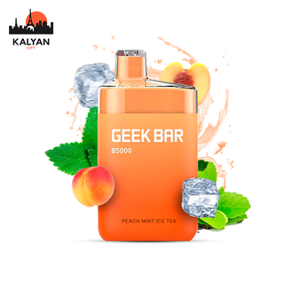 Geek Bar B5000 Peach Mint Ice Tea (Холодний Чай Персик М'ята)