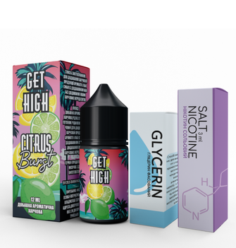 Набір Get High Citrus Burst (Лимон Лайм) 30 мл 50 мг