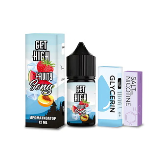Набор Get High Fruity Song (Персик Клубника Арбуз Лед) 30 мл 50 мг