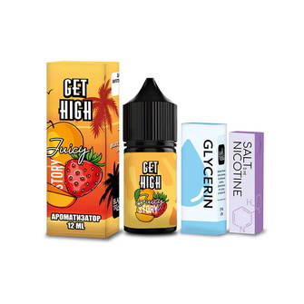 Набір Get High Juicy Story (Манго Полуниця) 30 мл 30 мг