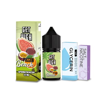 Набір Get High Passion Beach (Апельсин Маракуя Гуава) 30 мл 30 мг