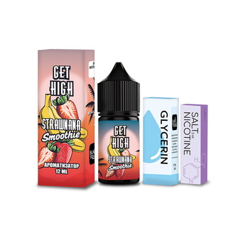 Набор Get High Strawnana Smoothie (Клубнично-банановый Смузи) 30 мл 50 мг