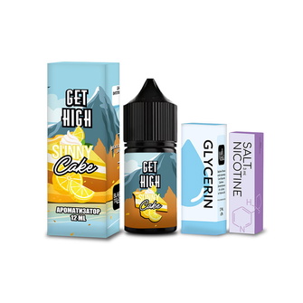 Набір Get High Sunny Cake (Лимонний Пиріг) 30 мл 50 мг