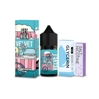 Набір Get High Velvet Sky (Цукрова Вата) 30 мл 30 мг