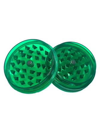 Гріндер Amsterdam Plastic Green (Зелений) 2 частини