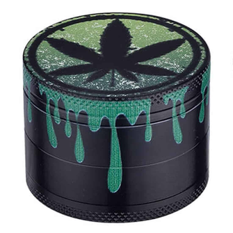 Гріндер Champ High Dripping Leaf Paint Black Green #1 (Чорно-зелений)