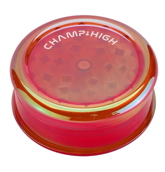 Гріндер Champ High Plastic Rainbow Red (Червоний)