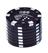 Гриндер Champ High Poker Chips Black (Черный)