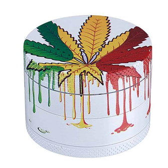 Гріндер Champ High White Leaf White Red (Біло-червоний)