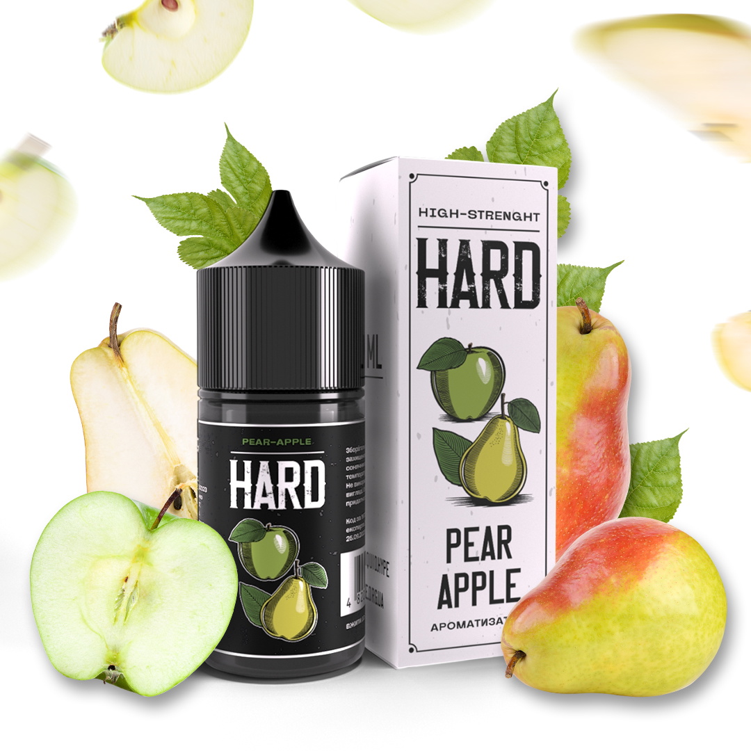 Набор Hard Pear Apple (Груша Яблоко Лед) 30 мл 70 мг: купить по низкой ...