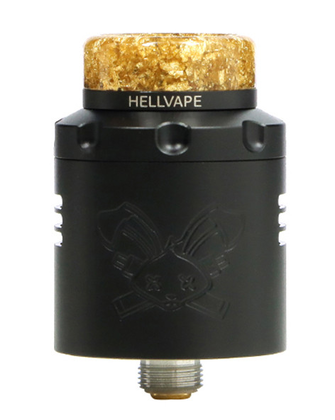 Дріпка HellVape Dead Rabbit 3 RDA Matte Full Black