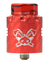 Дріпка HellVape Dead Rabbit 3 RDA Red Carbon Fiber