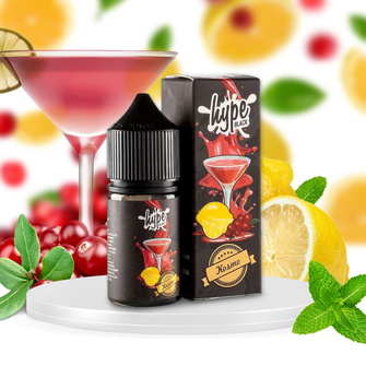 Набір Hype Black Kosmo (Журавлина Лимон) 30 мл 60 мг