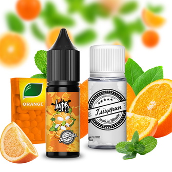 Набір Hype Orange Ball (Тік-Так з апельсином) 15 мл 25 мг