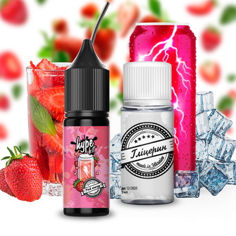 Набір Hype Pink Energy (Рожевий енергетик) 15 мл 25 мг