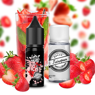 Набір Hype Strawberry (Полуниця) 15 мл 25 мг