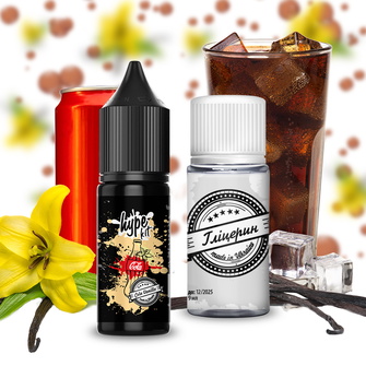 Набор Hype Vanilla Cola (Ванильная кола) 15 мл 25 мг
