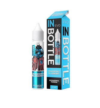 Набір In Bottle Evo Cranberry Blueberry (Журавлина Лохина) 30 мл 50 мг Набір In Bottle Evo Cranberry Blueberry (Журавлина Лохина) 30 мл 50 мг