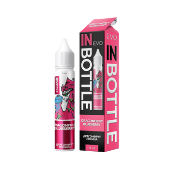 Набір In Bottle Evo Dragonfruit Blueberry (Драгонфрут Лохина) 30 мл 50 мг Набір In Bottle Evo Dragonfruit Blueberry (Драгонфрут Лохина) 30 мл 50 мг