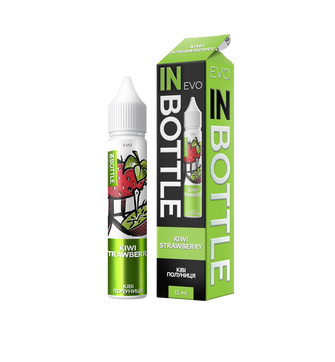 Набір In Bottle Evo Kiwi Strawberry (Ківі Полуниця) 30 мл 50 мг Набір In Bottle Evo Kiwi Strawberry (Ківі Полуниця) 30 мл 50 мг