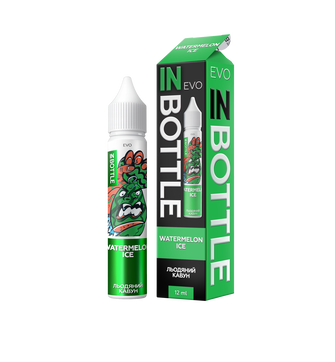 Набір In Bottle Evo Watermelon Ice (Льодяний кавун) 30 мл 50 мг Набір In Bottle Evo Watermelon Ice (Льодяний кавун) 30 мл 50 мг