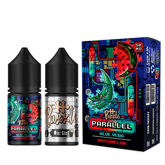 Набор In Bottle Parallel Aloe Vera Watermelon (Алоэ Арбуз) 30 мл 50 мг