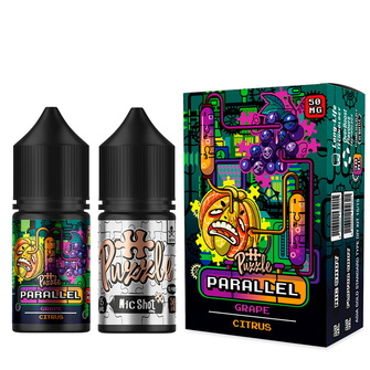 Набір In Bottle Parallel Grape Citrus (Виноград Цитрус) 30 мл 50 мг