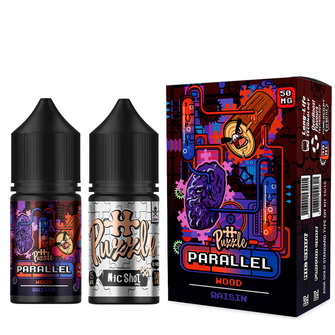 Набір In Bottle Parallel Wood Raisin (Ізюм) 30 мл 50 мг