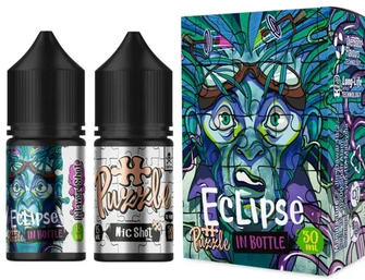 Набір In Bottle Puzzle Eclipse (Фруктова м'ятна жуйка) 30 мл 50 мг