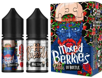Набір In Bottle Puzzle Mixed Berries (Мікс ягід) 30 мл 50 мг