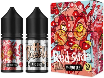 Набір In Bottle Puzzle Red Soda (Ягідна содова) 30 мл 50 мг