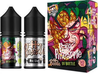 Набір In Bottle Puzzle Pineapple Peach (Ананас Персик) 30 мл 50 мг