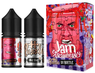 Набор In Bottle Puzzle Strawberry Jam (Клубничный джем) 30 мл 50 мг