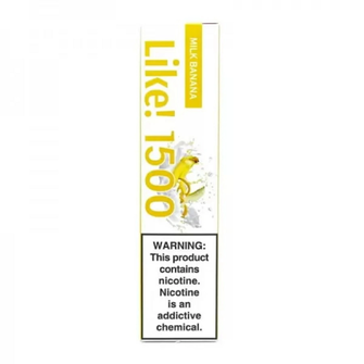 Одноразовая Pod Система Joyetech - Like! 1500 Banana Milk (Банановое молоко)