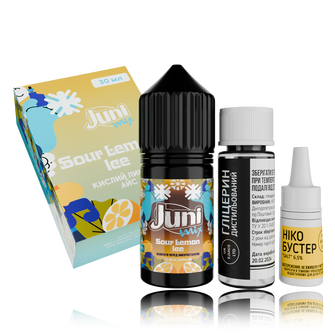 Набір Juni Mix HYBRID Sour Lemone Ice (Лимон Лід) 30мл 50мг