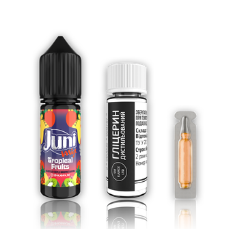 Набір Juni Mix Tropical Fruits (Тропічні фрукти) 15мл 50мг