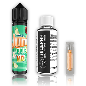 Набір органічної рідини Juni Apple Mix (Яблучний мікс) 60 мл 6 мг