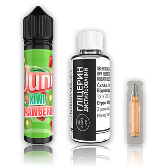 Набір органічної рідини Juni Kiwi Strawberry (Ківі Полуниця) 60 мл 6 мг