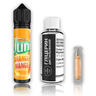 Набір органічної рідини Juni Orange Mango (Апельсин Манго) 60 мл 3 мг