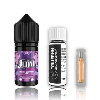 Набор Juni Mix Black Currant Ice (Черная смородина Лед) 30мл 65мг